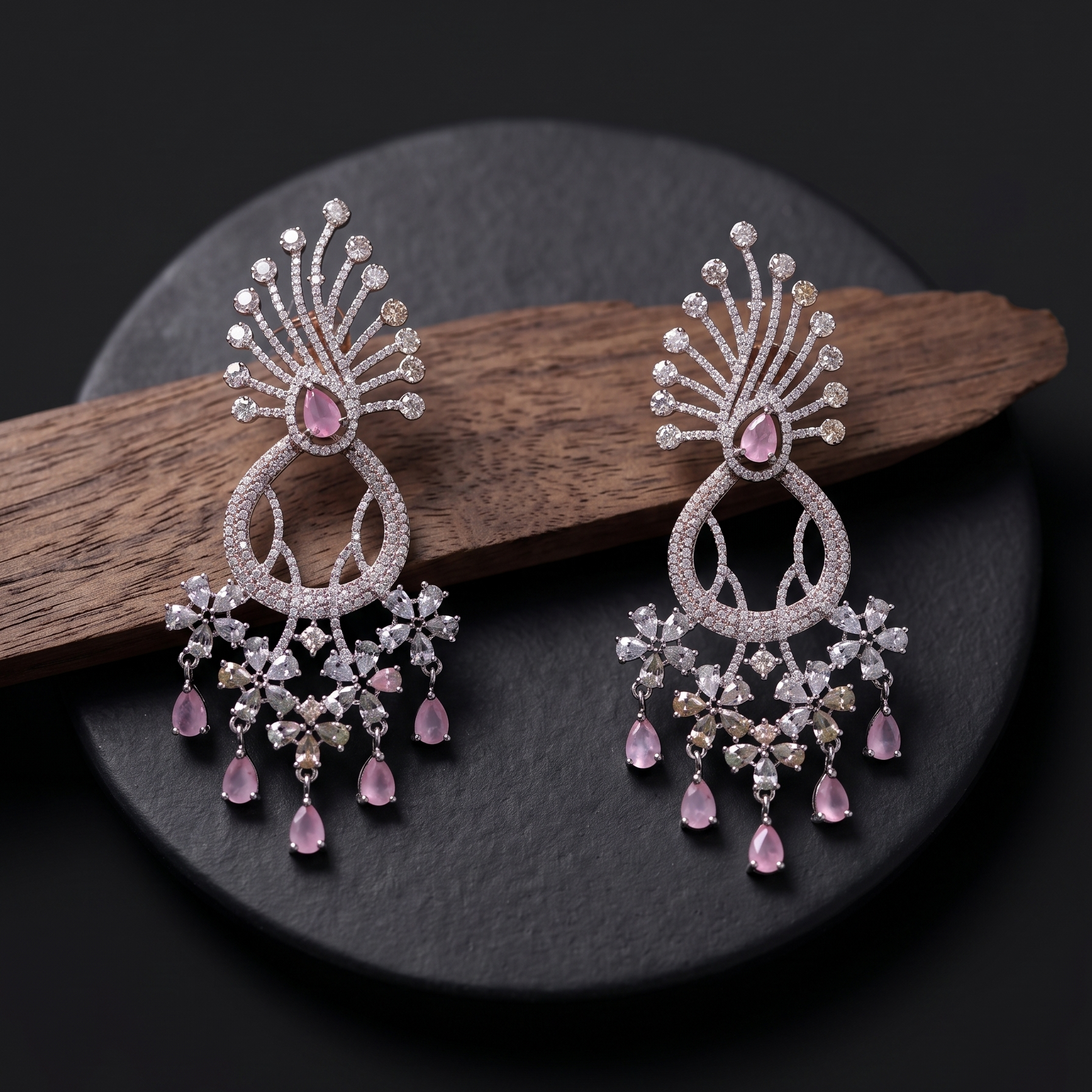 Modern Elegance Long Earrings