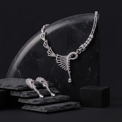 Bold Aura Necklace Set