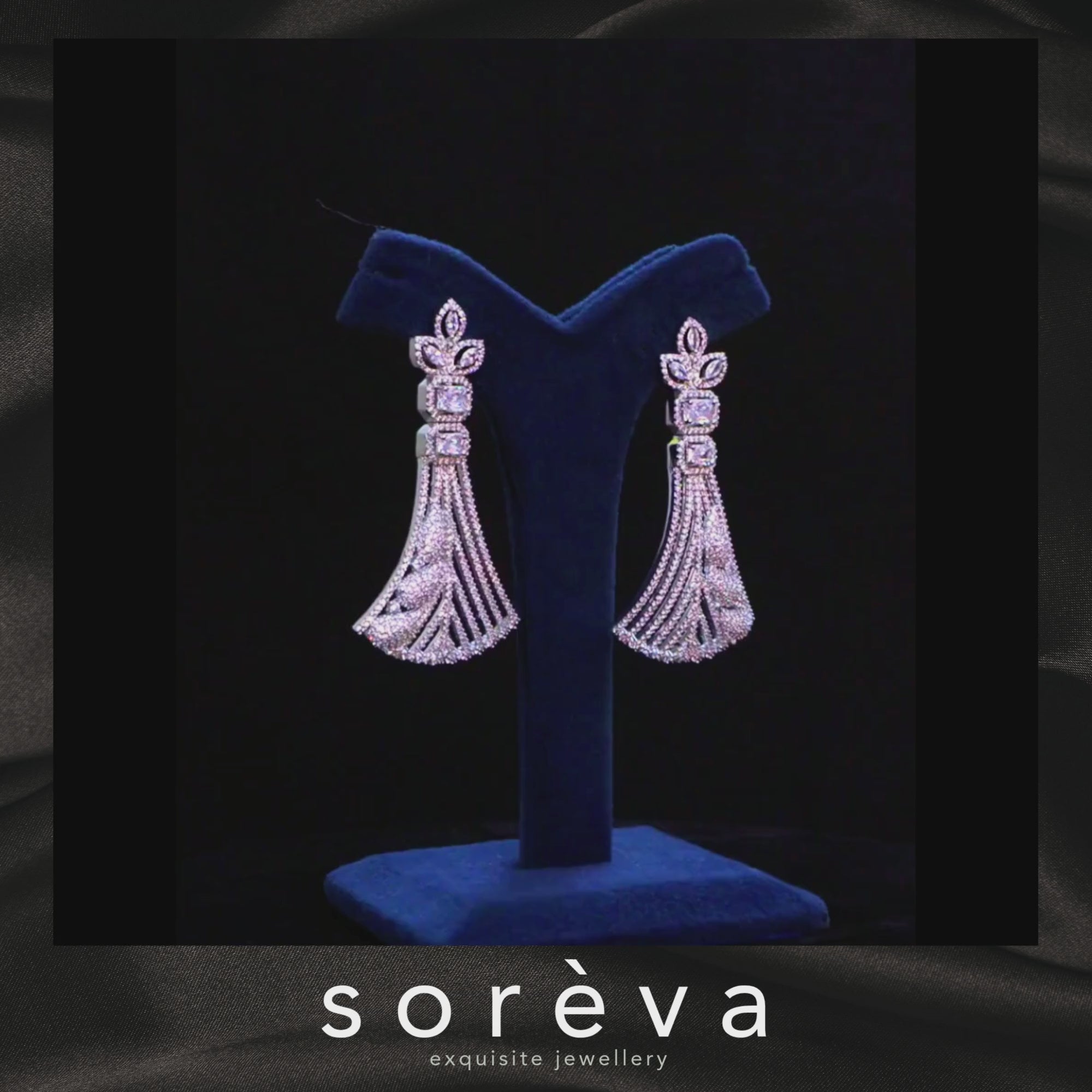 Celestial Flow Long Earrings
